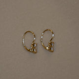 Diana Leverback Rectangular Earrings